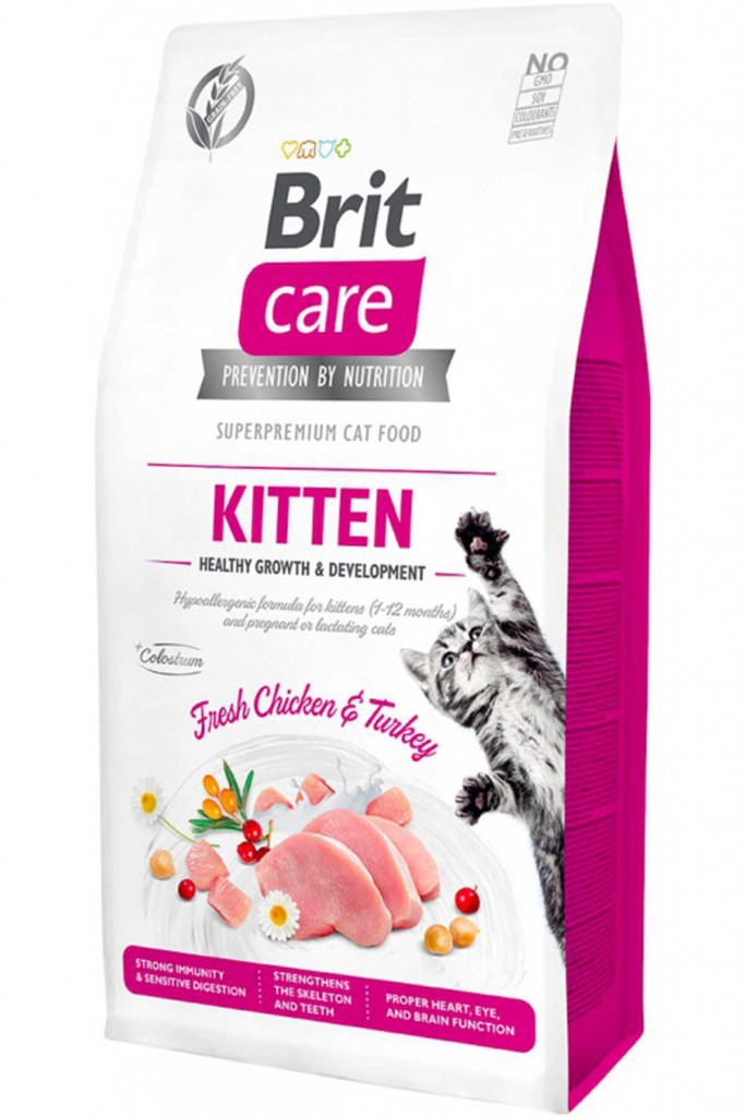 Hypo-allergenic Tavuklu Ve Hindili Tahılsız Yavru Kedi Maması 2kg Hypo-allergenic Tavuklu Ve Hindili Tahılsız Yavru Kedi Maması 2kg