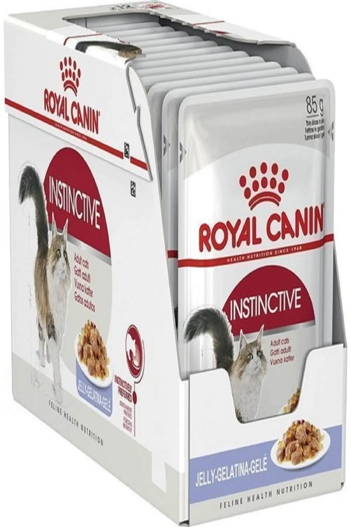 Instinctive Jelly Yetişkin Kedi Konserve Maması 12 x 85 Gr Instinctive Jelly Yetişkin Kedi Konserve Maması 12 x 85 Gr