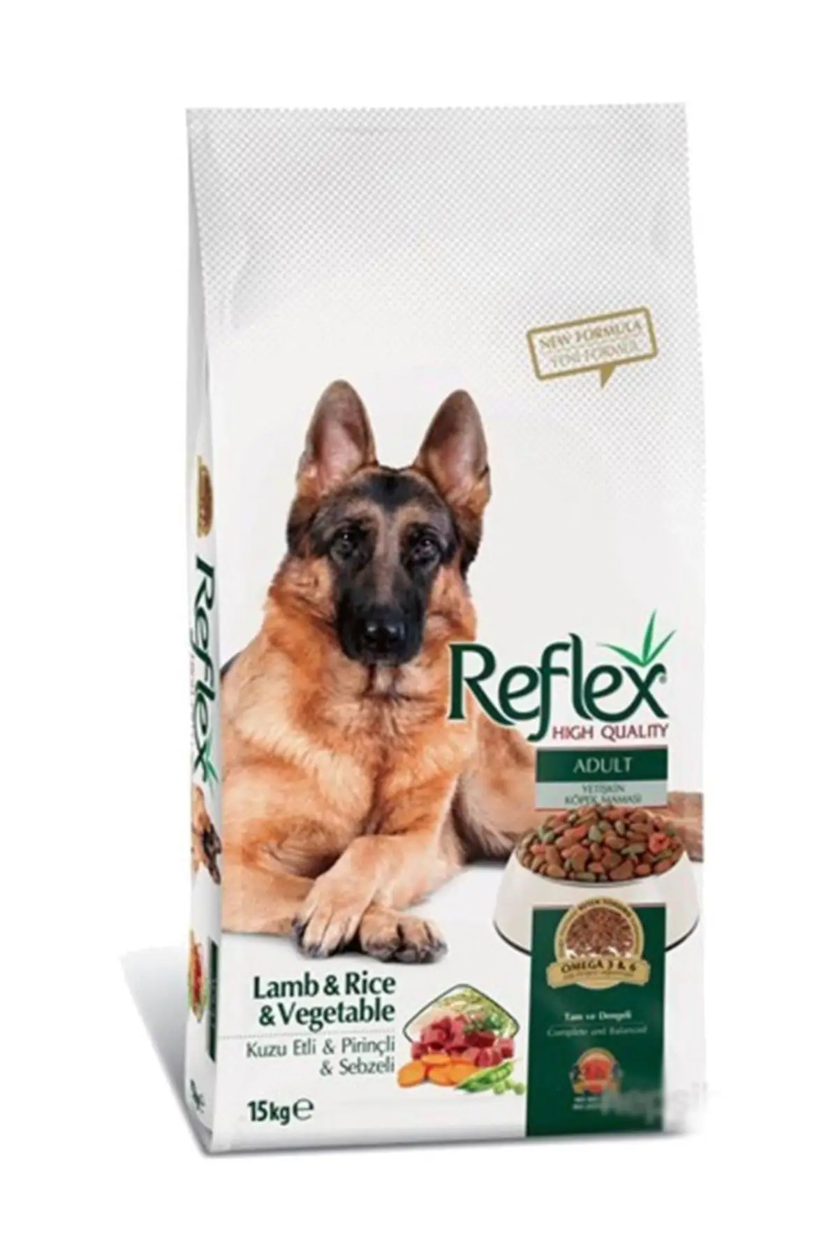 Kuzu Etli Pirinçli ve Sebzeli Yetişkin Köpek Maması 15 kg Kuzu Etli Pirinçli ve Sebzeli Yetişkin Köpek Maması 15 kg