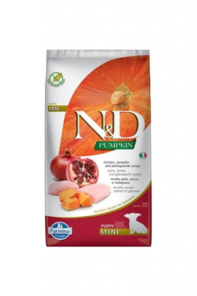 N&d Pumpkin Tavuk Ve Narlı Mini Yavru Köpek Maması 7 Kg N&d Pumpkin Tavuk Ve Narlı Mini Yavru Köpek Maması 7 Kg