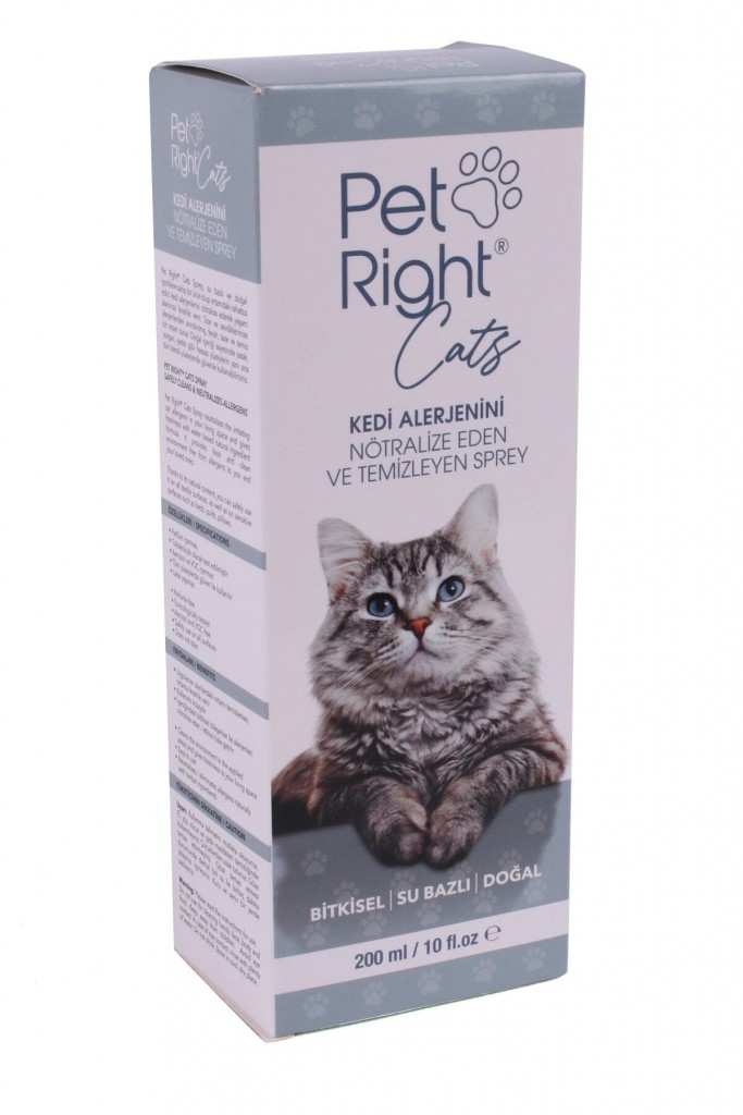 Pet Right Cats Kedi Alerjinini Nötralize Eden Sprey Pet Right Cats Kedi Alerjinini Nötralize Eden Sprey
