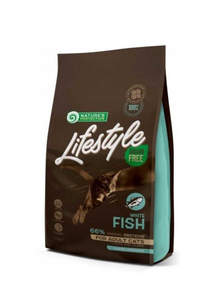 Protectıon Beyaz Balıklı Yetişkin Kedi Maması 1,5 Kg Protectıon Beyaz Balıklı Yetişkin Kedi Maması 1,5 Kg
